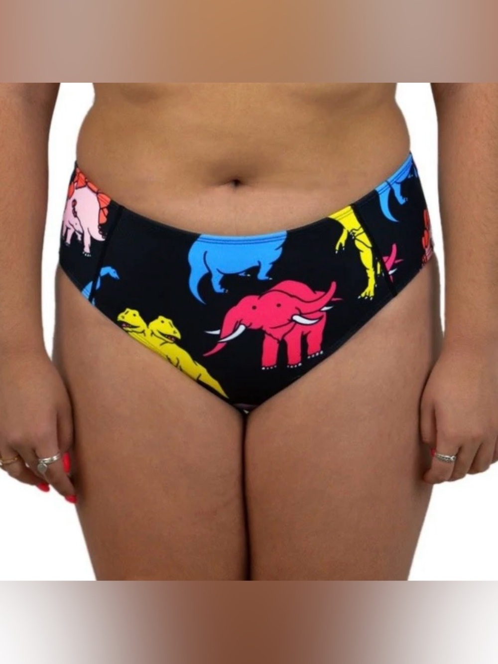Hoaka X PONY Raptor Dino High Waist Swim Bottom